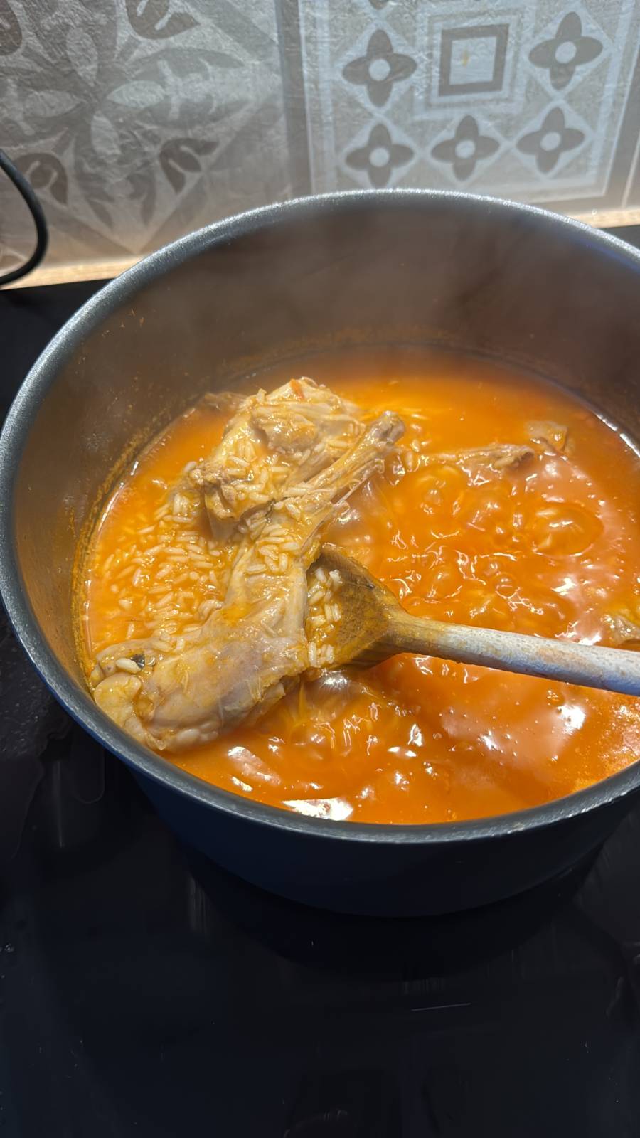 Riz de Lapin à la Portugaise